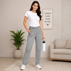 Grey Hosiery Cotton Lower