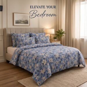 Polycotton Double Bedsheet Set